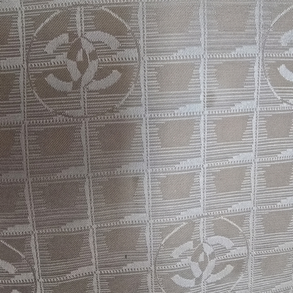 Authentic Chanel Travel Line Beige Jaquard CC Logo Large Totebag - Picture 8 of 16